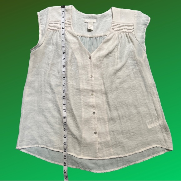 H&M Conscious Collection Button Down Top - Picture 7 of 11